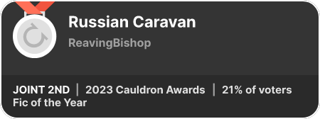 2nd place in the Fic of the Year category in the 2023 Cauldron Awards