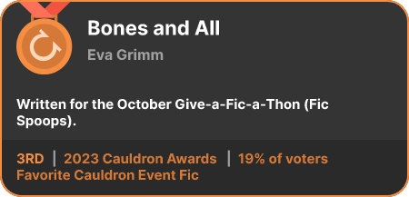 3rd place in the Favorite Cauldron Event Fic category in the 2023 Cauldron Awards
