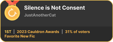 1st place in the Favorite New Fic category in the 2023 Cauldron Awards
