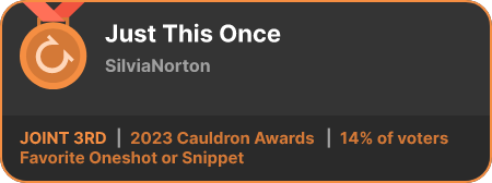 3rd place in the Favorite Oneshot or Snippet category in the 2023 Cauldron Awards