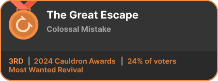 3rd place in the Most Wanted Revival category in the 2024 Cauldron Awards