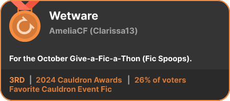 3rd place in the Favorite Cauldron Event Fic category in the 2024 Cauldron Awards
