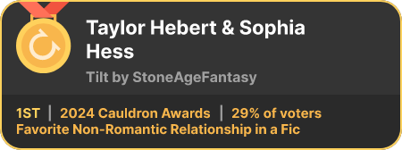1st place in the Favorite Non-Romantic Relationship in a Fic category in the 2024 Cauldron Awards