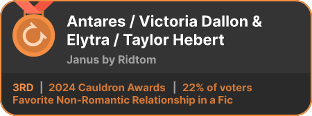 3rd place in the Favorite Non-Romantic Relationship in a Fic category in the 2024 Cauldron Awards